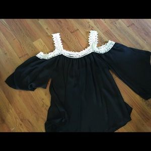 Beautiful cold shoulder top