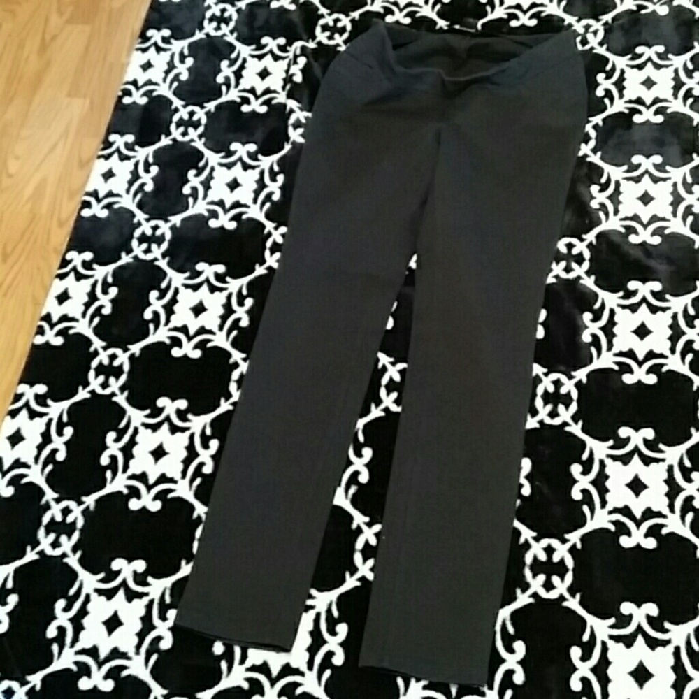 Black stretch pants