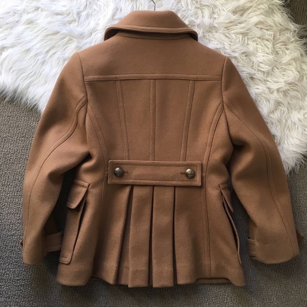 Kristen Blake Pleated Back Peacoat