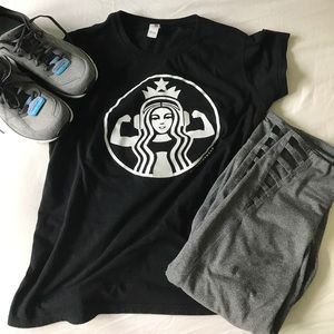 Starbucks Workout Tee