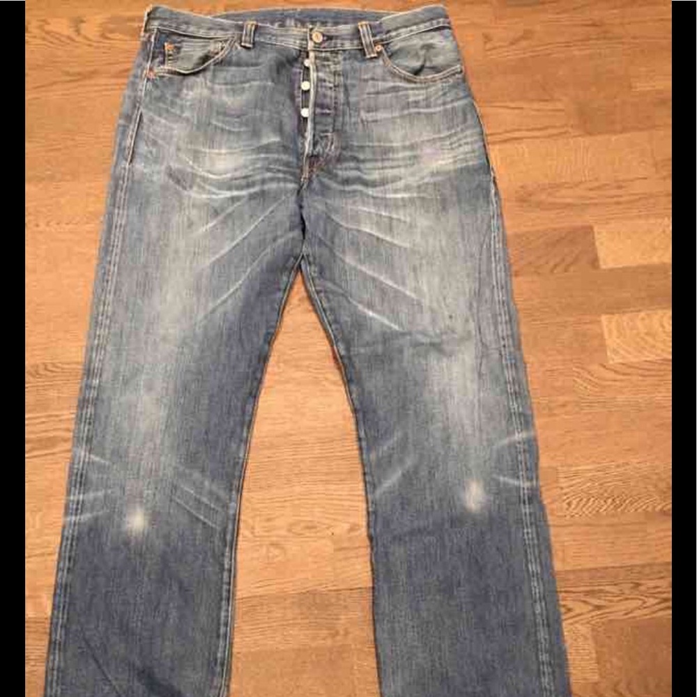 Vintage Men's Levi's Jeans in Great Worn Condition