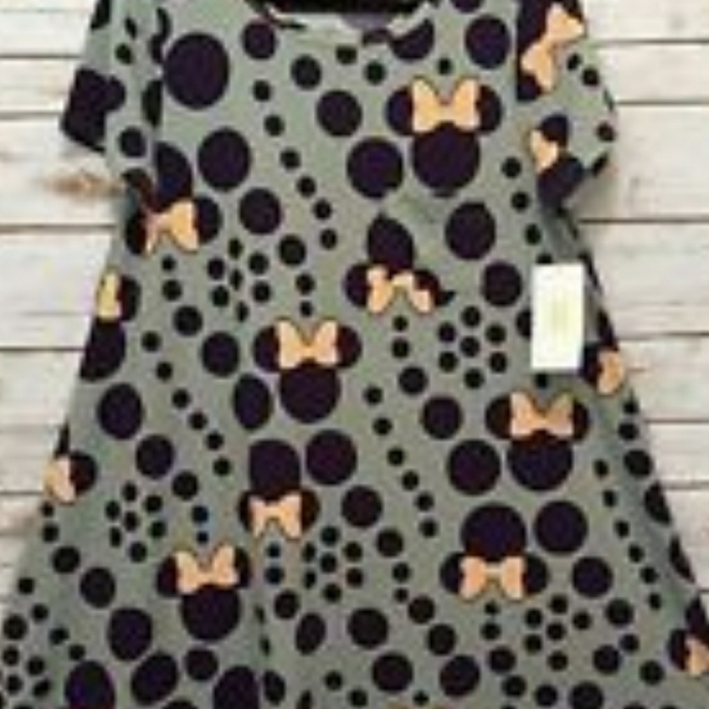 LULAROE DISNEY Minnie Mouse Carly Dress XS