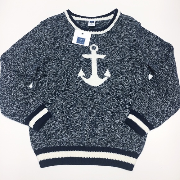 Janie and Jack Other - NWT Janie and Jack Anchor sweater SZ 4