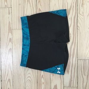 Women's spandex shorts size medium under armour