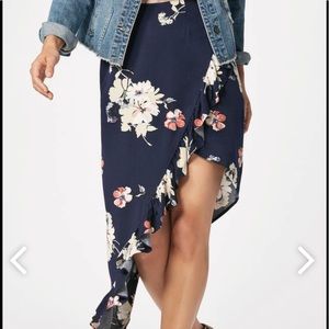 JustFab Asymmetrical Ruffle Skirt!  🆕🆕