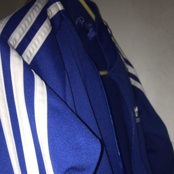 Blue Adidas Superstar Jacket - Picture 2 of 3