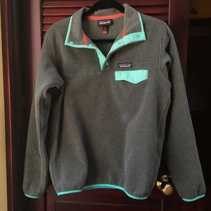 Patagonia synchilla snap T fleece pullover