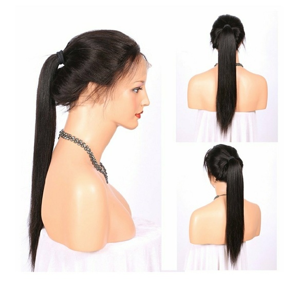 Straight Beauty Human Blend Wig