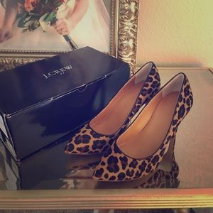 J.CREW Isabelle Calf Hair Pumps