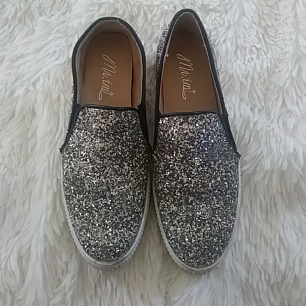 Glittery Platform Shoes