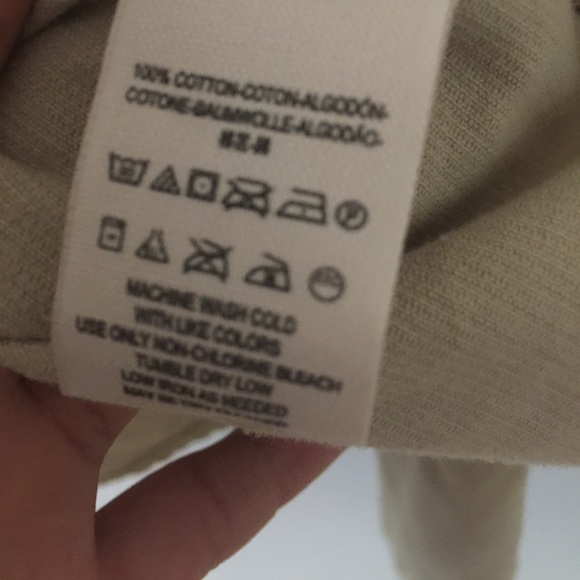 Free people corduroy embroidered ivory shirt  XS - Picture 6 of 8