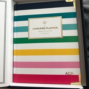 Simplified Planner Weekly Edition in Happy Stripe