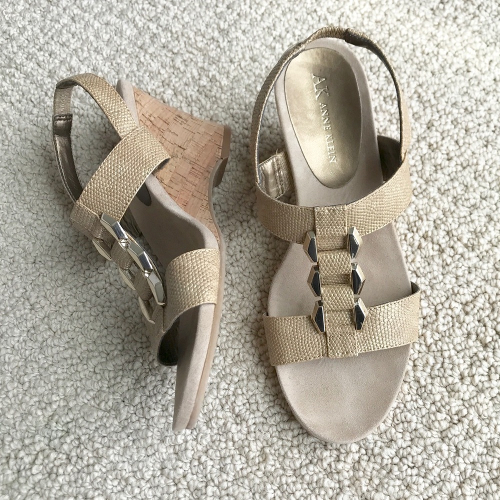 Anne Klein Wedge Sandals