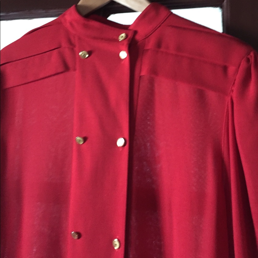 Red Escada Dress