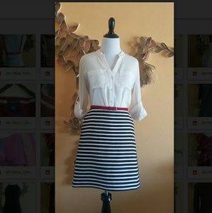 Banana Republic Skirts - Banana Republic stripped skirt. NWT Banana Republic Skirts - Banana Republic stripped skirt. NWT
