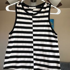 Fun asymmetrical stripped tank