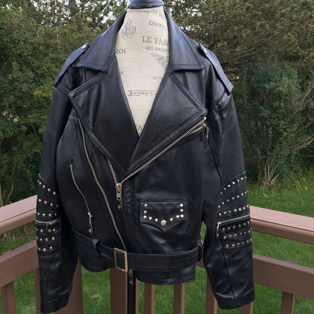 Vintage leather jacket
