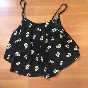 Daisy flouncy top