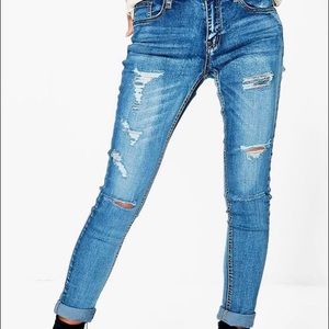 Alana Mid Rise Skinny Jeans
