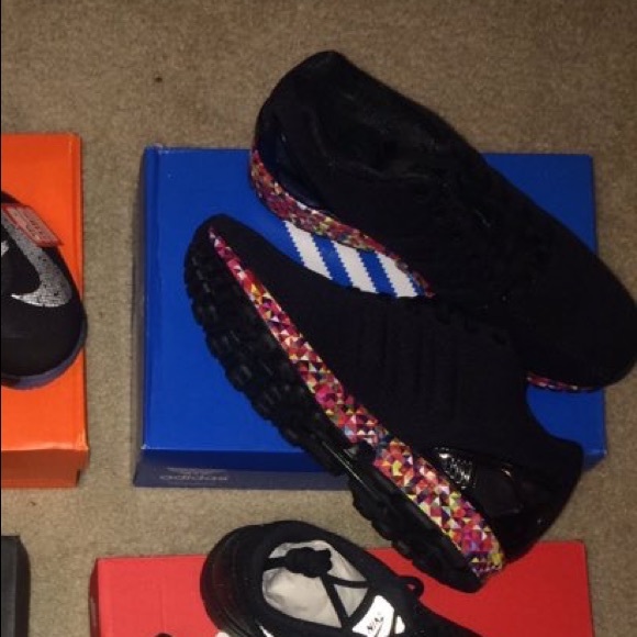 Adidas ZX Flux Black Upper | Prism sole - Picture 3 of 3