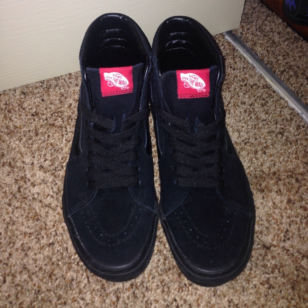 Suede sk8 high top vans