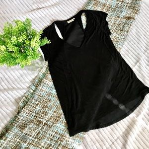 Black Anthropologie T-Shirt