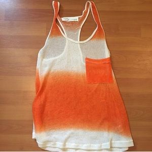 Orange Ombré Razorback