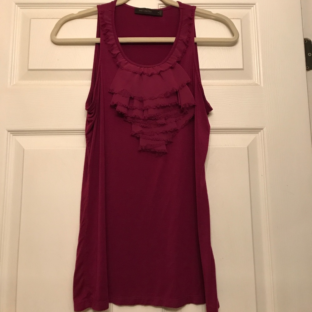 The Limited pink sleeveless blouse, size M