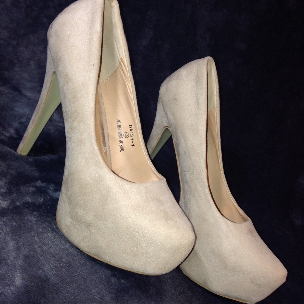 Nude heels