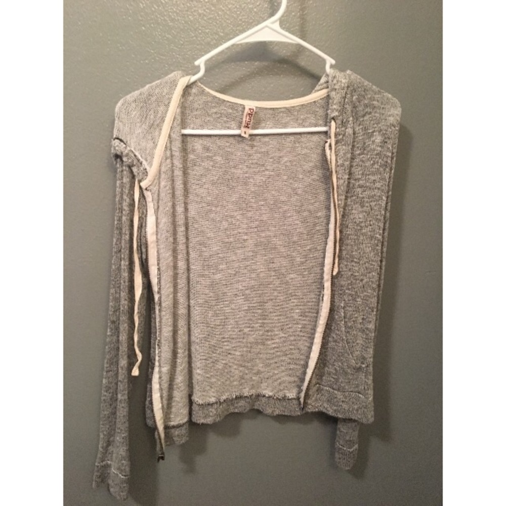 Mudd zip up sweater