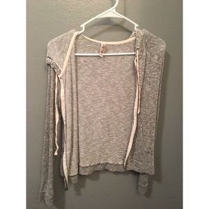 Mudd zip up sweater