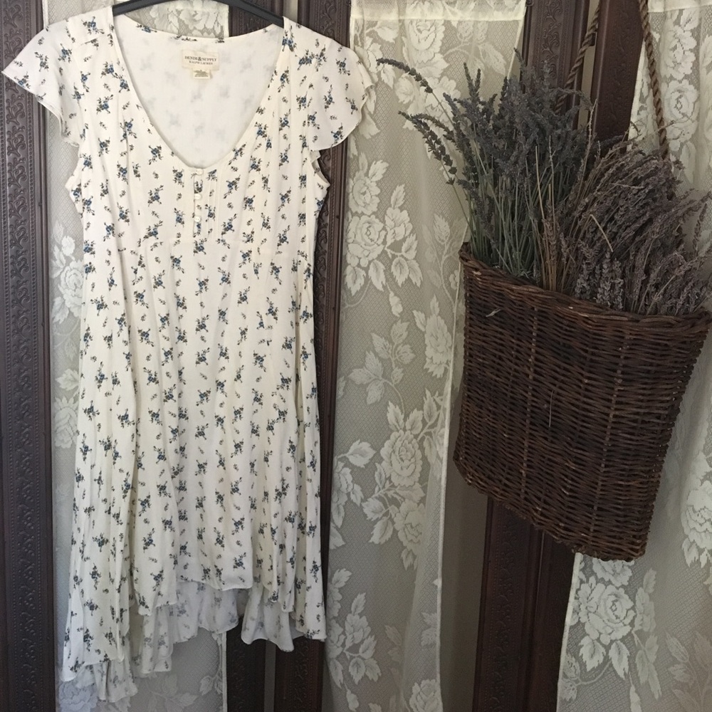 Floral Denim & Supply dress