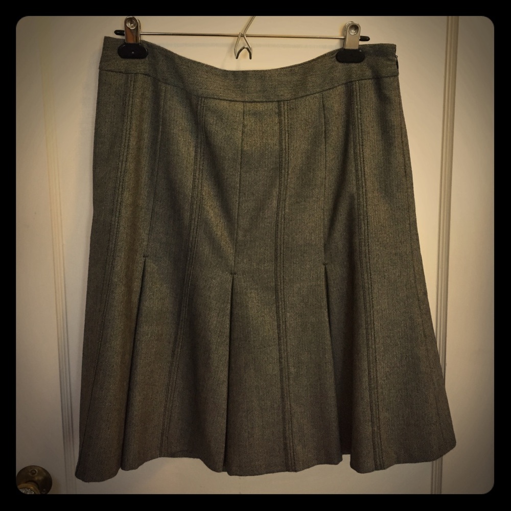 Loft Herringbone skirt