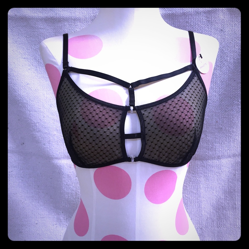 Forever 21 Black Bralette Bra