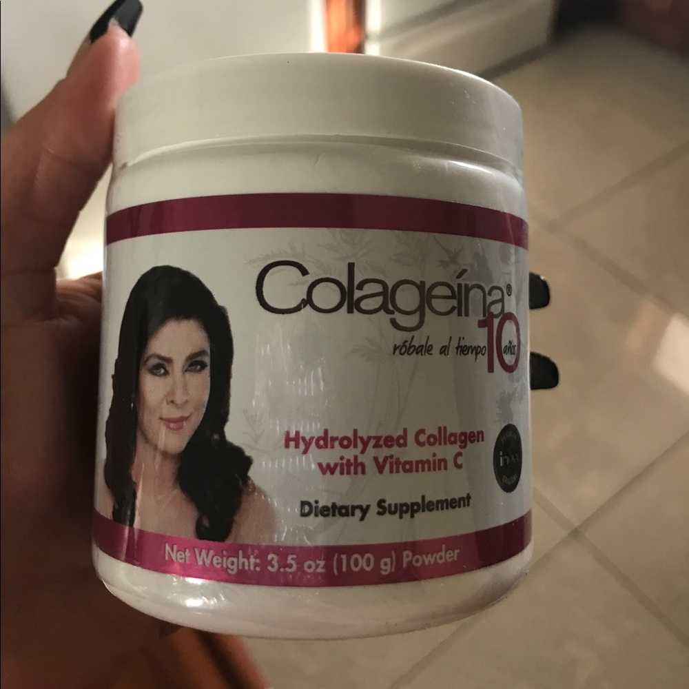 Collagen with vitamin C (to drink)