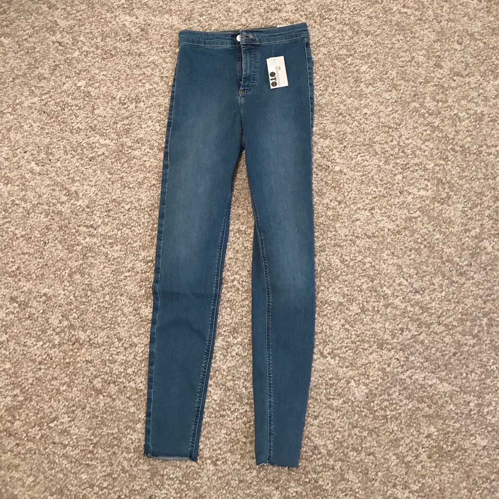 Topshop Super High Waisted Joni Jeans