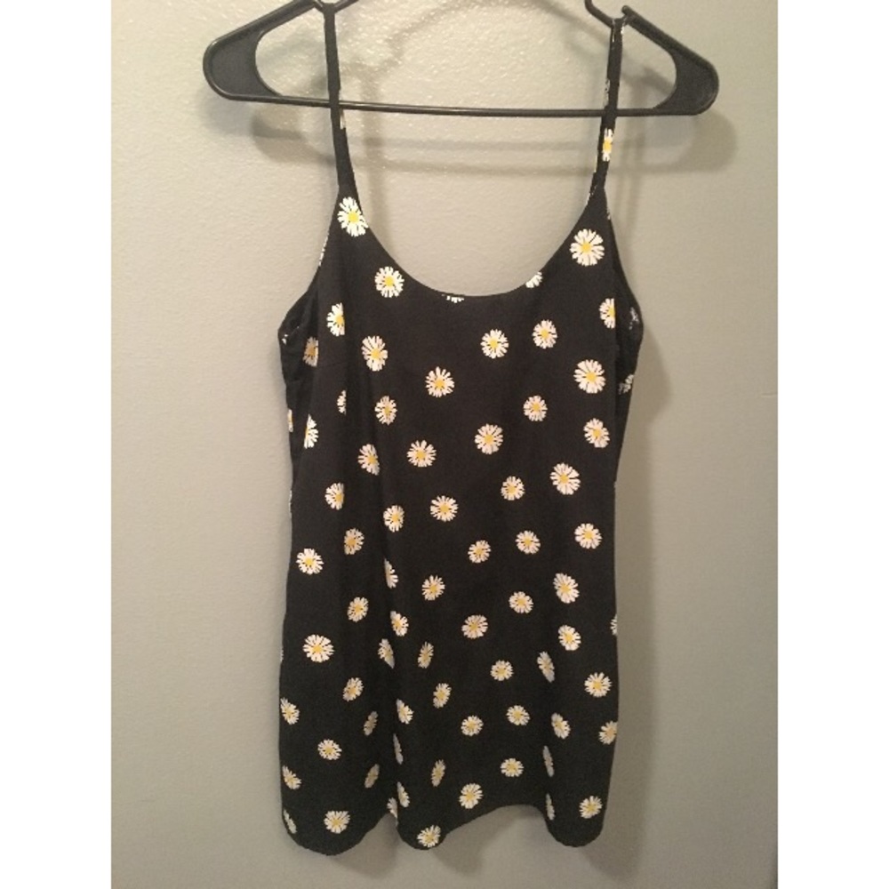 Daisy floral swim coverup