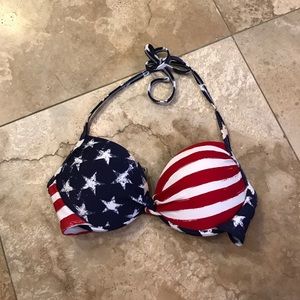 Stars and Stripes Bikini Top