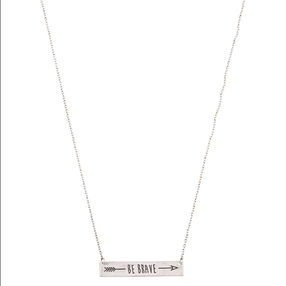 "Be Brave" Necklace