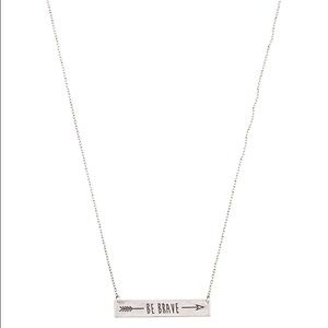 "Be Brave" Necklace