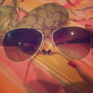Coach sunglasses with case!!!