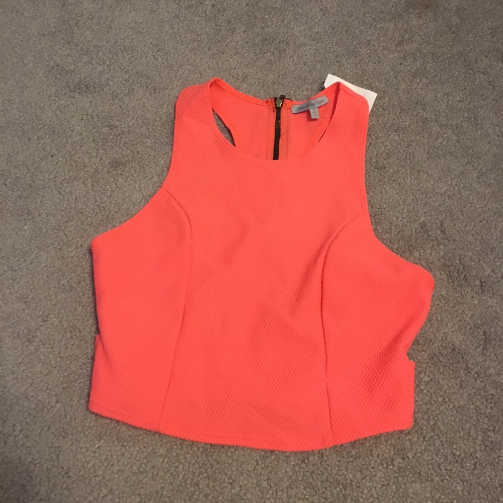Crop Top with Open Back