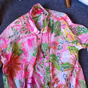 Lily Pulitzer for Target button down!!