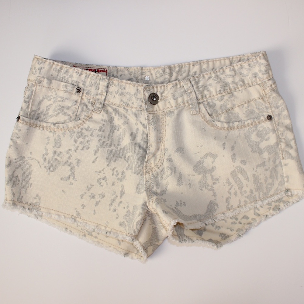 1st Kiss Cheetah Shorts SZ 11 Jrs