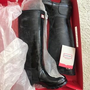 Hunter rain boots