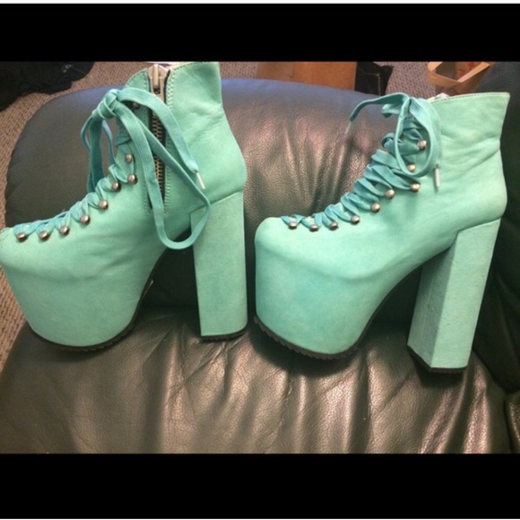 SALE Turquoise hellbounds  - Picture 3 of 4