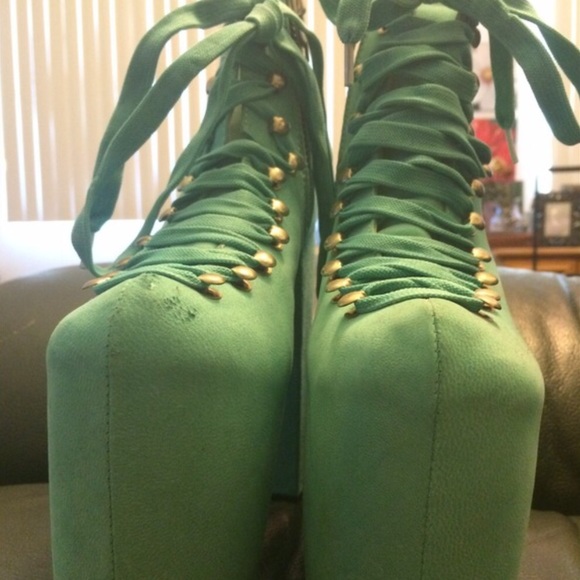 SALE Turquoise hellbounds  - Picture 4 of 4