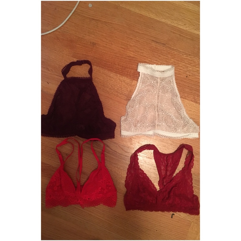 Assorted bralettes