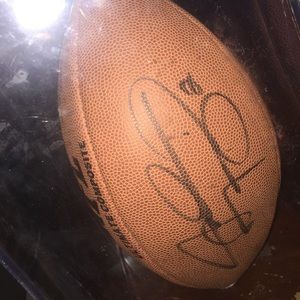 Johnny manziel official signature football!🤘🏾