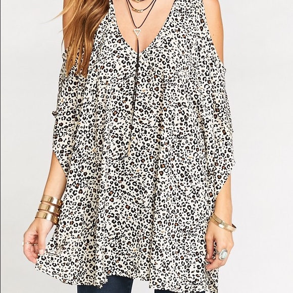 Show Me Your MuMu Tops - ❌SOLD❌ Mumu Peta-Boo Tunic - Lil' Cheetah